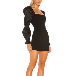 NEW Revolve Majorelle Dove Black Mini Dress xxs